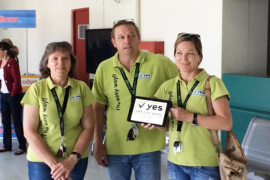 . Brigitte, Sandy und Kordula von yes autovermietung